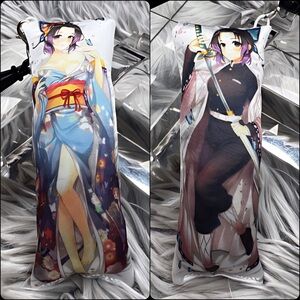 Handmade Anime Shinobu Kocho Demon Slayer Anxiety Relief Plush Keychain